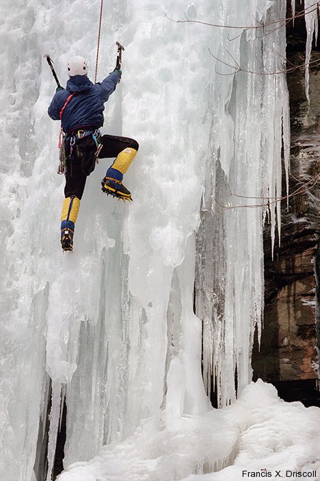 Ice Climber Kaaterskill Clove